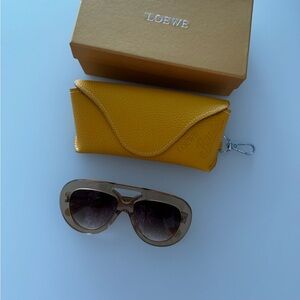 Loewe Sunglasses with Yellow Case